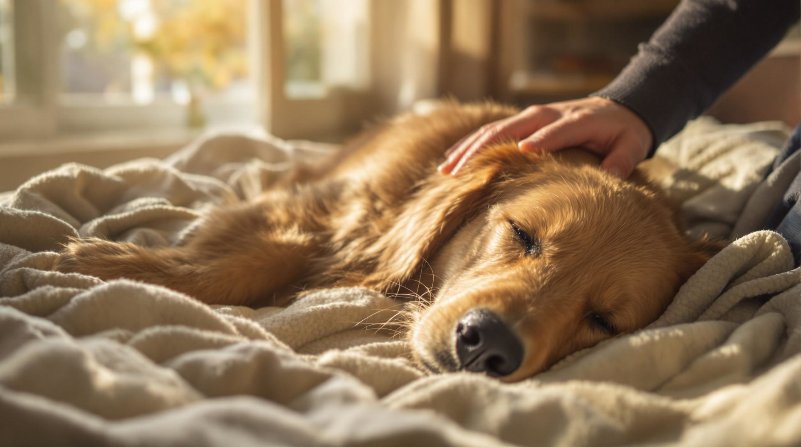 décès chien à domicile